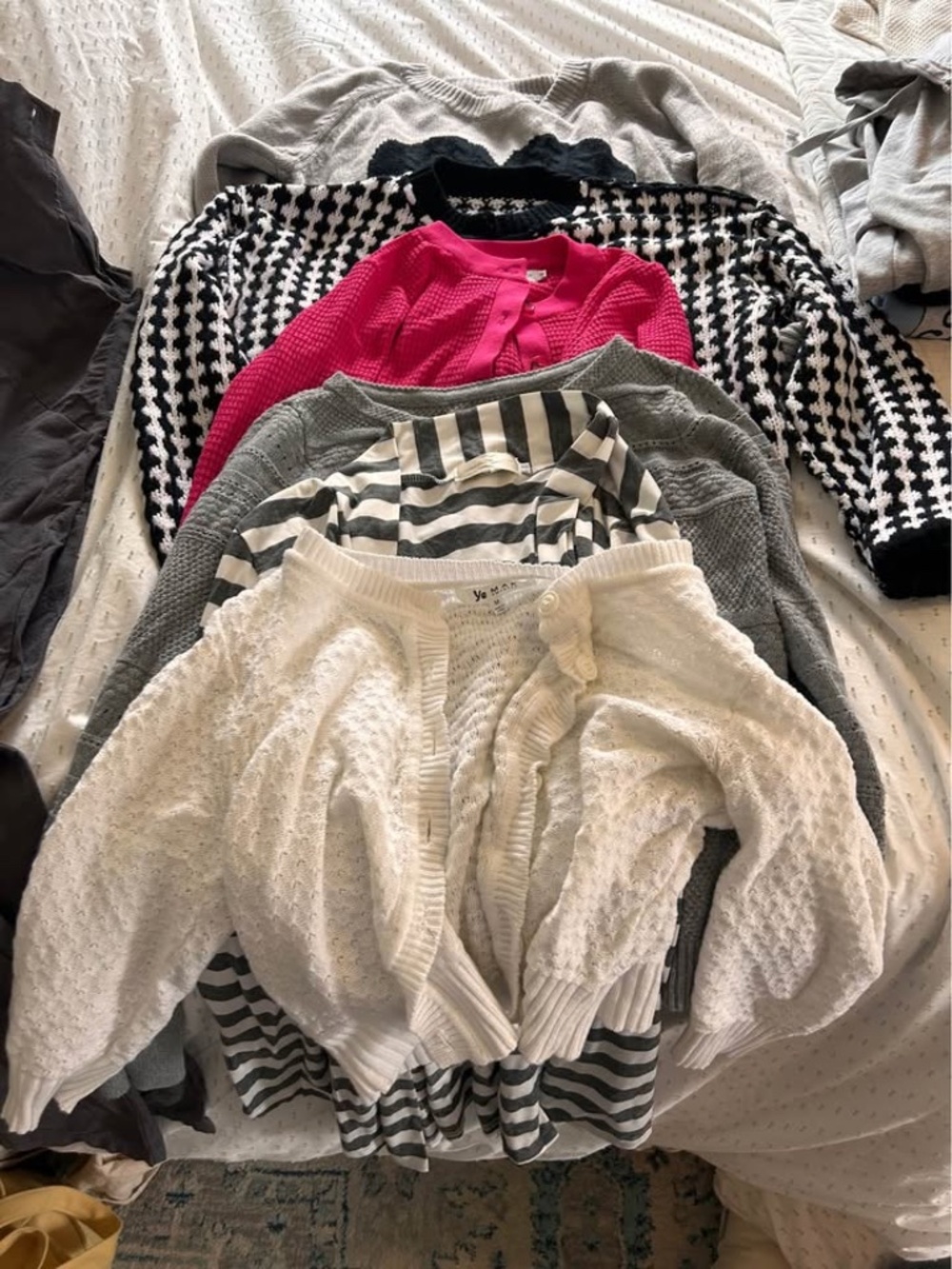 LOT of women's sweaters + cardigans